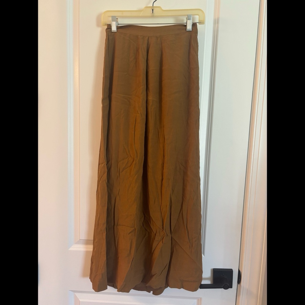 Madewell Brown Maxi Skirt